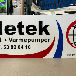 Reklameskilt i Roskilde